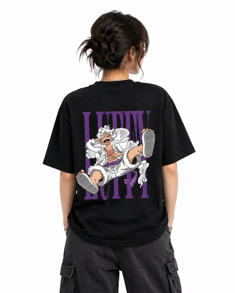 Luffy Gear 5 Oversized Graphic Tee