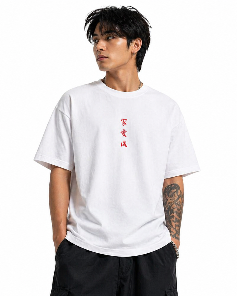 Zoro Minimal Kanji Oversized Tee