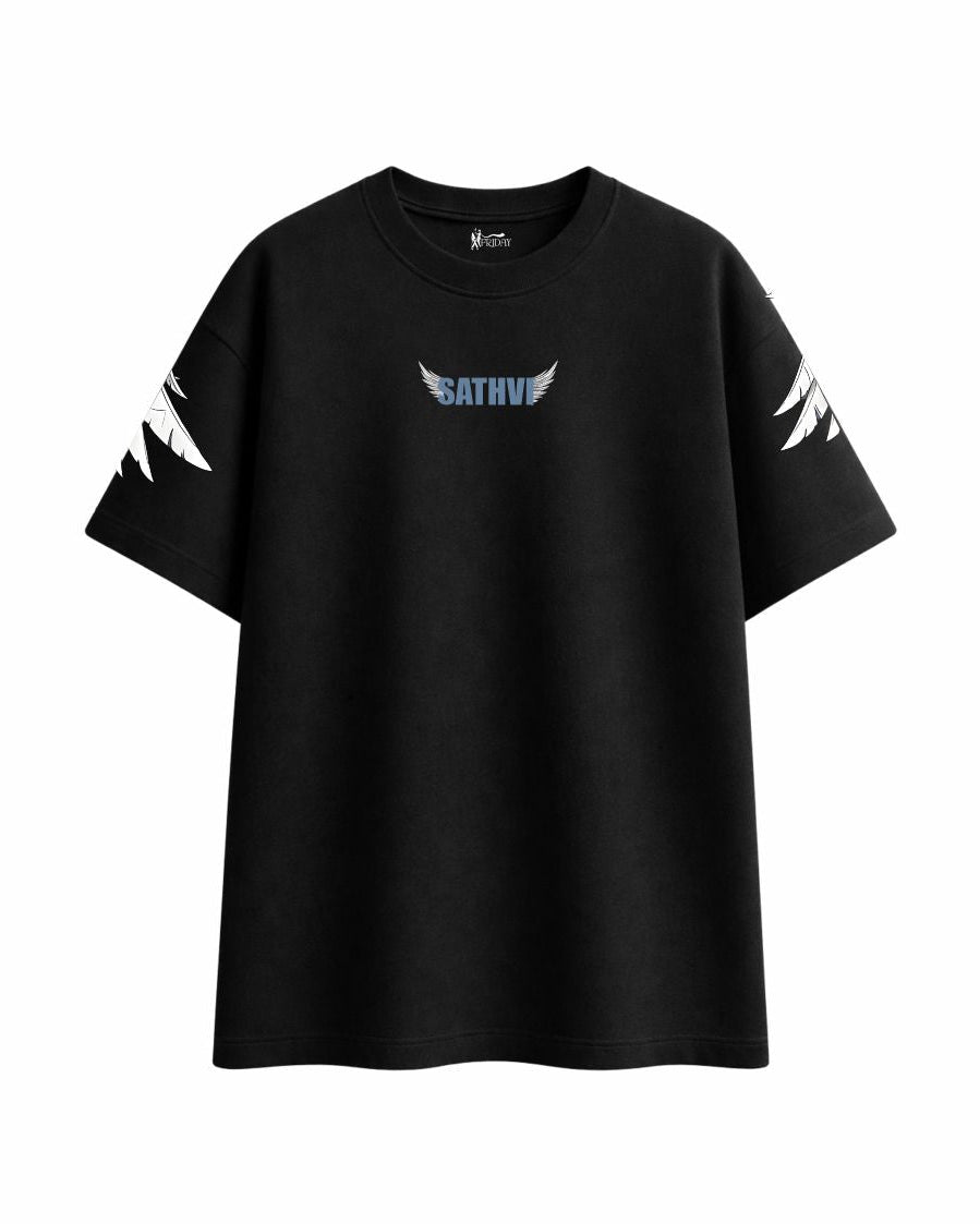 Divine Garuda Oversized Graphic Tee