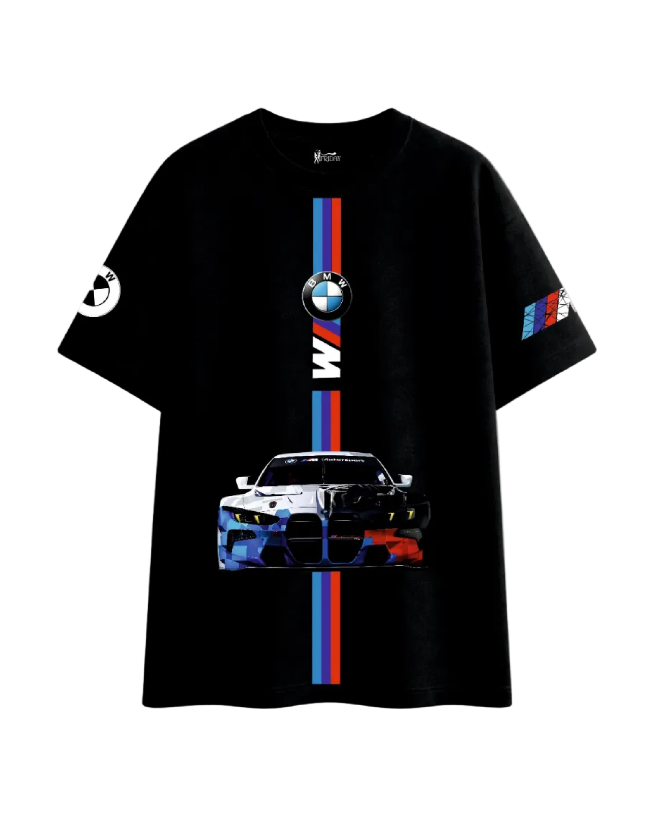 BMW M4 GT V2 Street Racer Oversized Graphic Tee