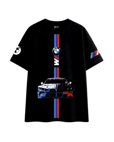 BMW M4 GT V2 Street Racer Oversized Graphic Tee