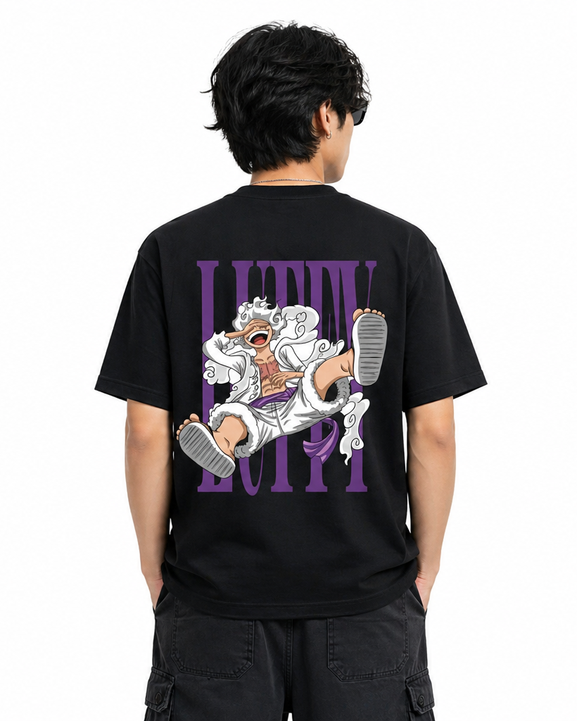Luffy Gear 5 Oversized Graphic Tee