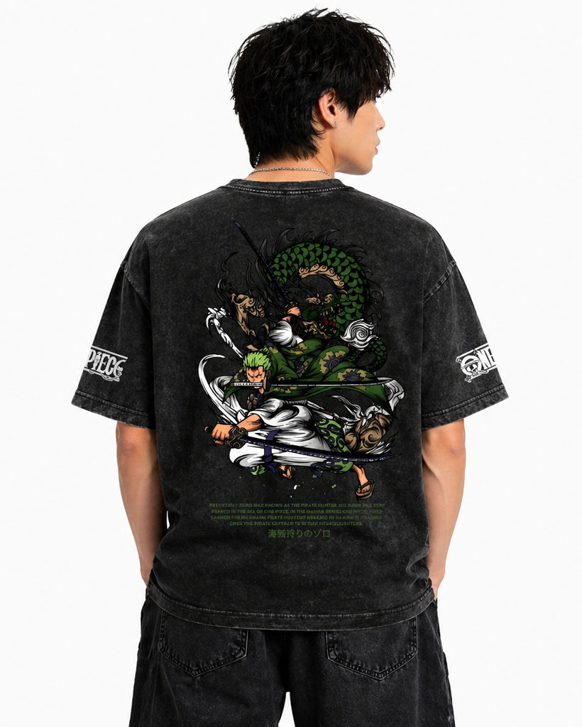 Roronoa Zoro Shadow Blade Oversized Tee