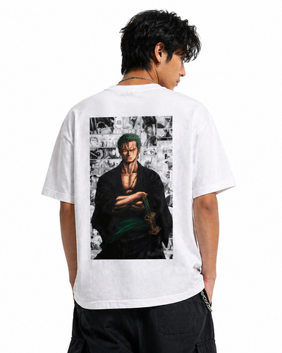 Zoro Minimal Kanji Oversized Tee
