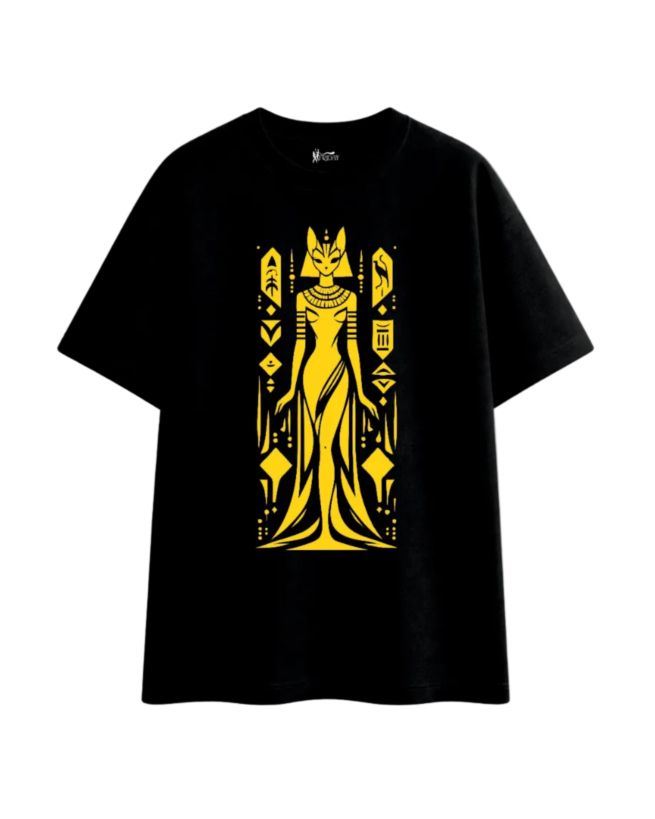 Ankh Legacy Egyptian Oversized Graphic Tee