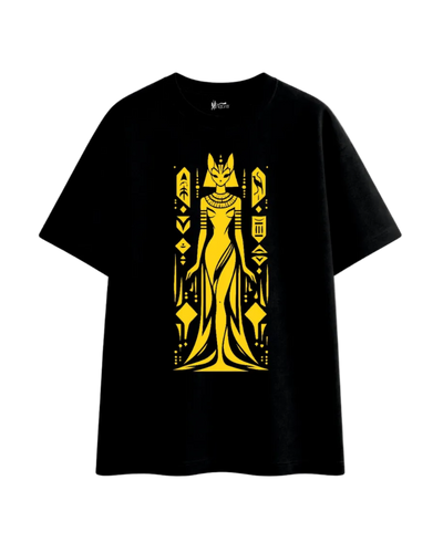 Ankh Legacy Egyptian Oversized Graphic Tee