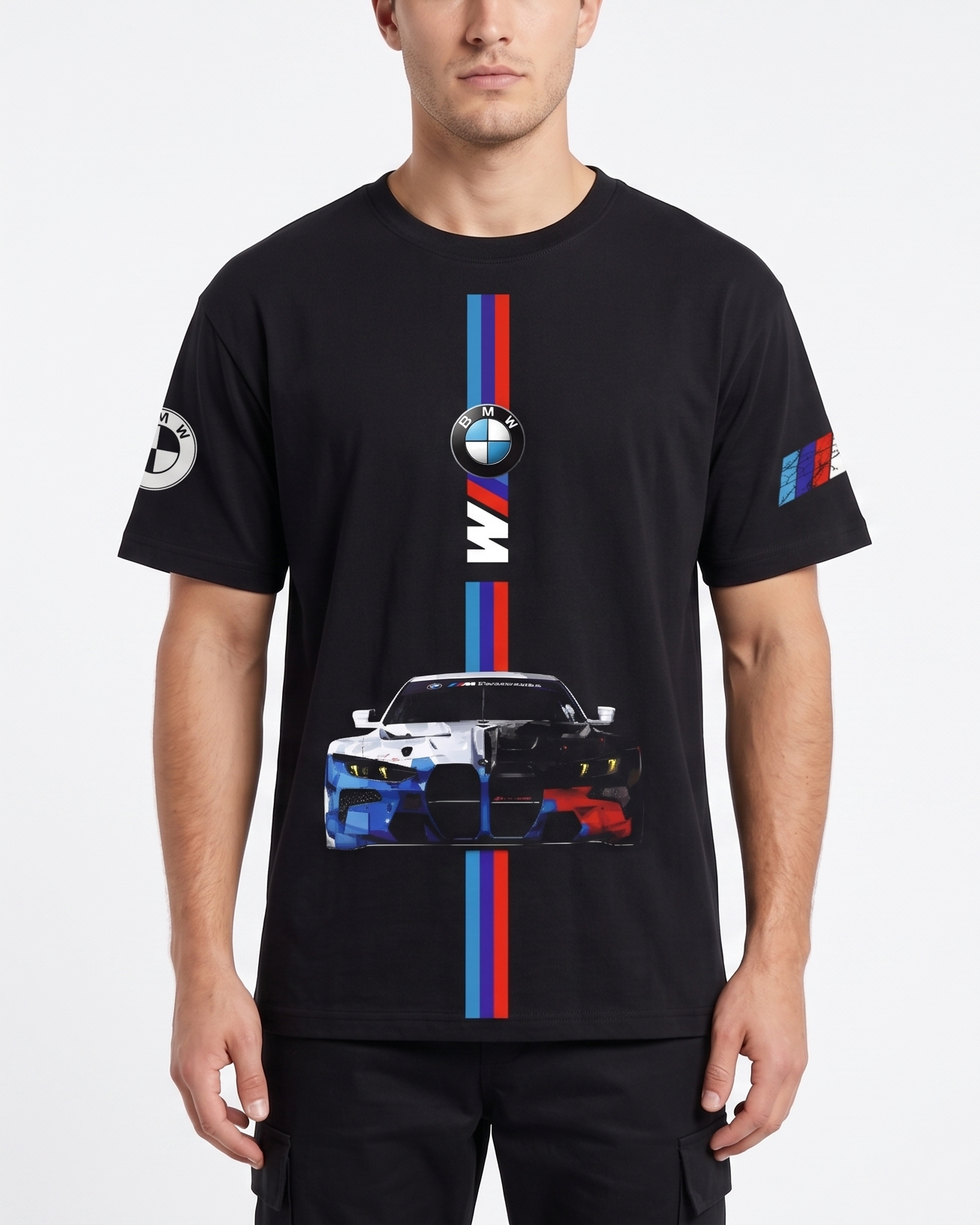BMW M4 GT V2 Street Racer Oversized Graphic Tee
