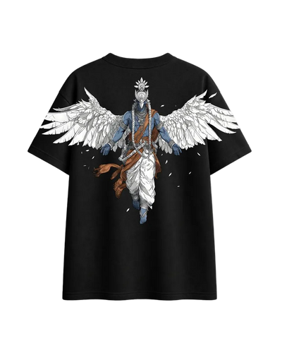 Divine Garuda Oversized Graphic Tee