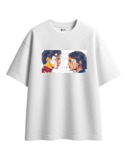 Spider Love Story Oversized Tee