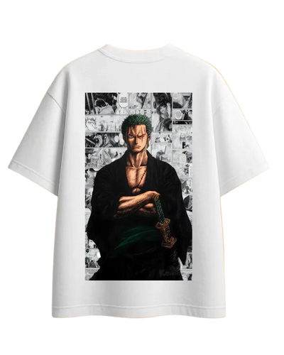 Zoro Minimal Kanji Oversized Tee